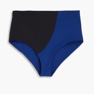 NWT MARA HOFFMAN Lydia two-tone high-rise bikini briefs -